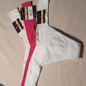 🎀 3 Pairs of Nylon/Spandex Thong Panties